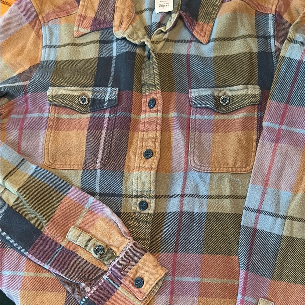 Patagonia Plaid Button-Up Shirt